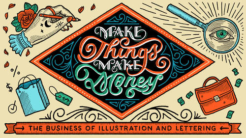 The Big Awesome Book of Hand & Chalk Lettering by Dina Rodriguez