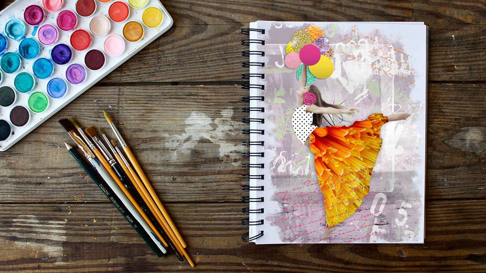 Creating Mixed Media Art in Photoshop® with Khara Plicanic