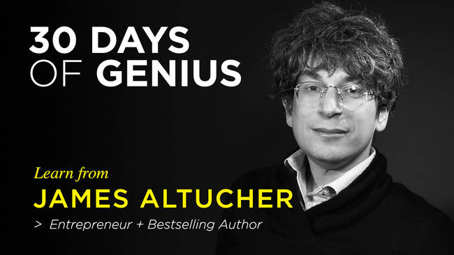 How to Be a Genius - Altucher Confidential 